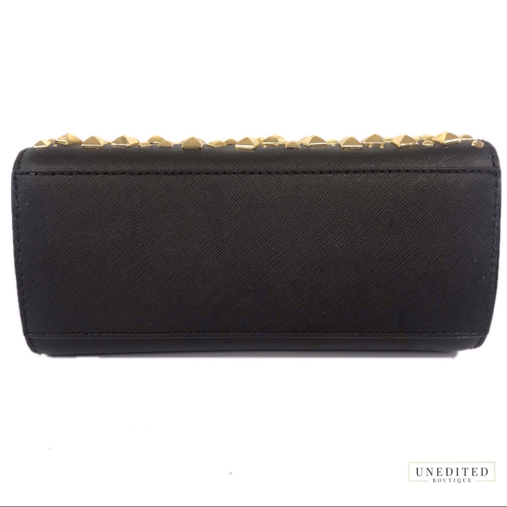 NWT - Selma Stud Leather Crossbody Shoulder Bag - Picture 6 of 8